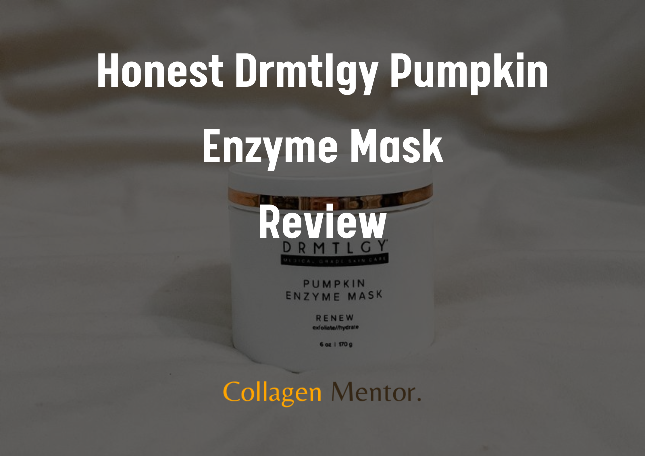 Drmtlgy Pumpkin Enzyme Mask Reviews