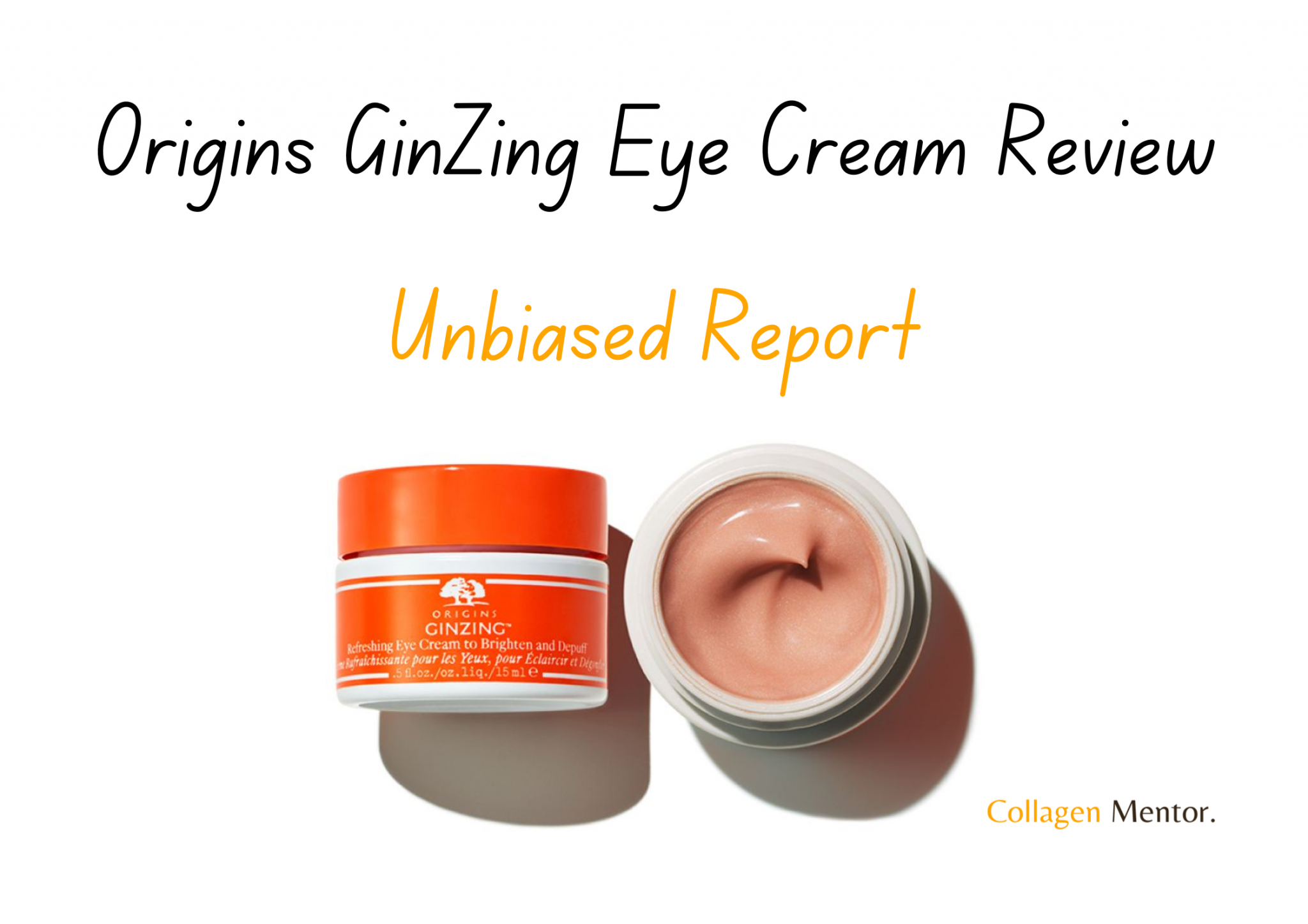 Origins GinZing Eye Cream Review Is It Effective? Collagen Mentor